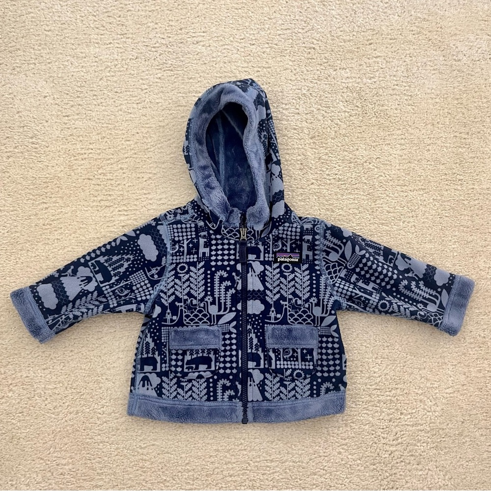 Patagonia Kids Jacket - Blue and Gray